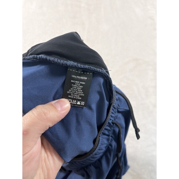 Path Projects Shorts Mens Sykes PX Size L Navy Running Hiking Workout Nylon - Picture 7 of 7